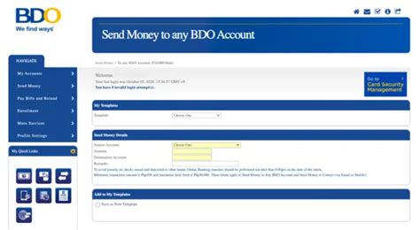transfer money to bdo account|BDO Online Banking Guide: How to Transfer Money .